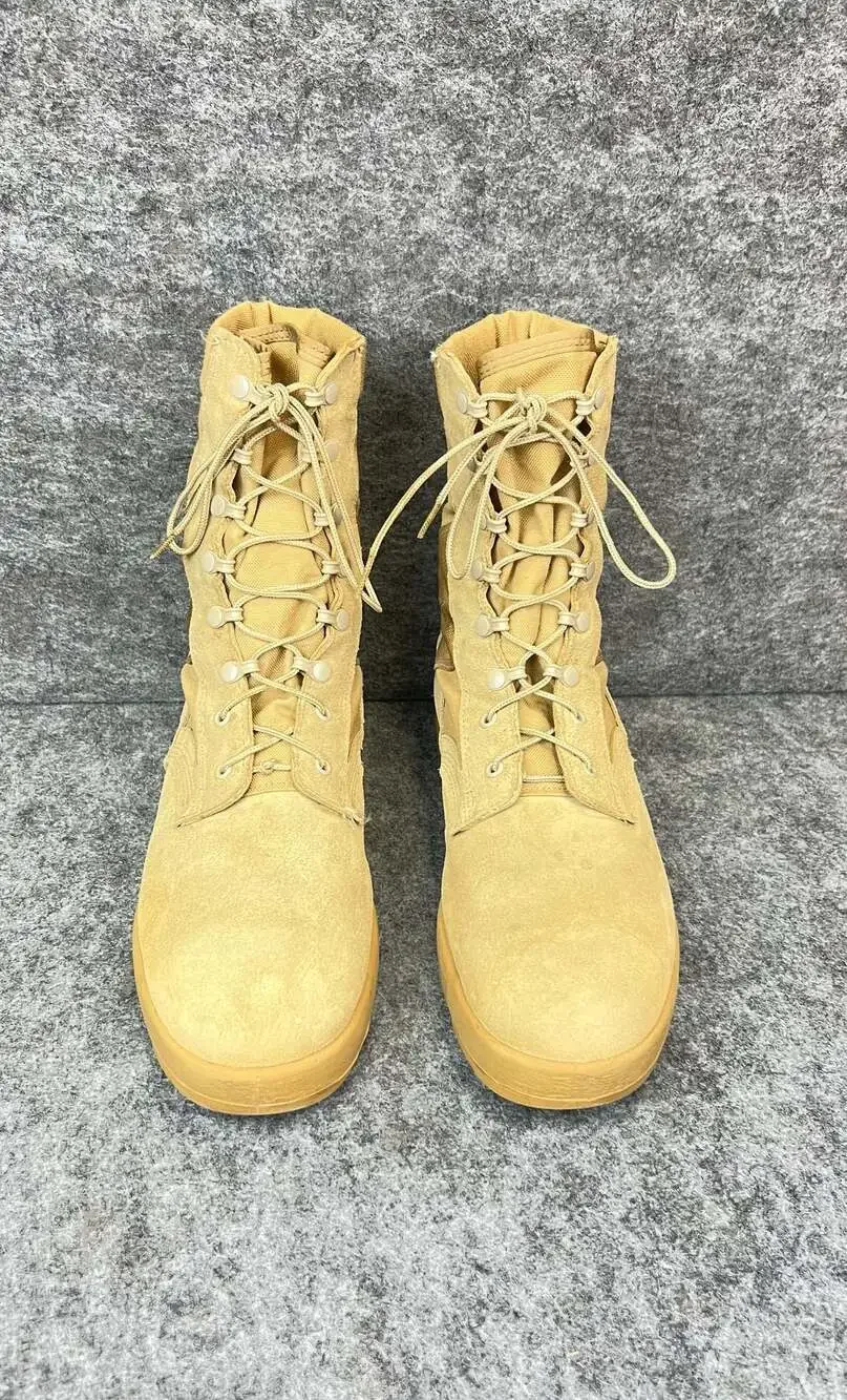 McRae Footwear Mil-Spec Hot Weather Combat Boots Vibram Sole, Size 12N